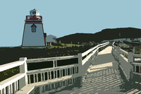 St. Anthony Lighthouse, NL   $300.00 plus 15% HST per print. 11in x 14in  Contact baikiemichelle074@gmail.com